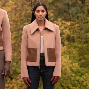 New Wool Cropped Jacket